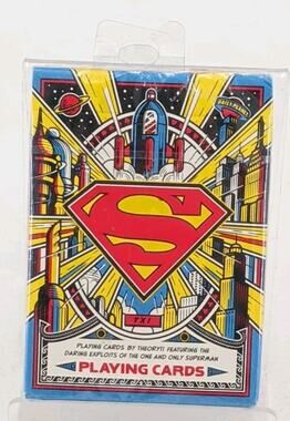 DC Comics Superman Playing Cards by Theory11 - New/Sealed